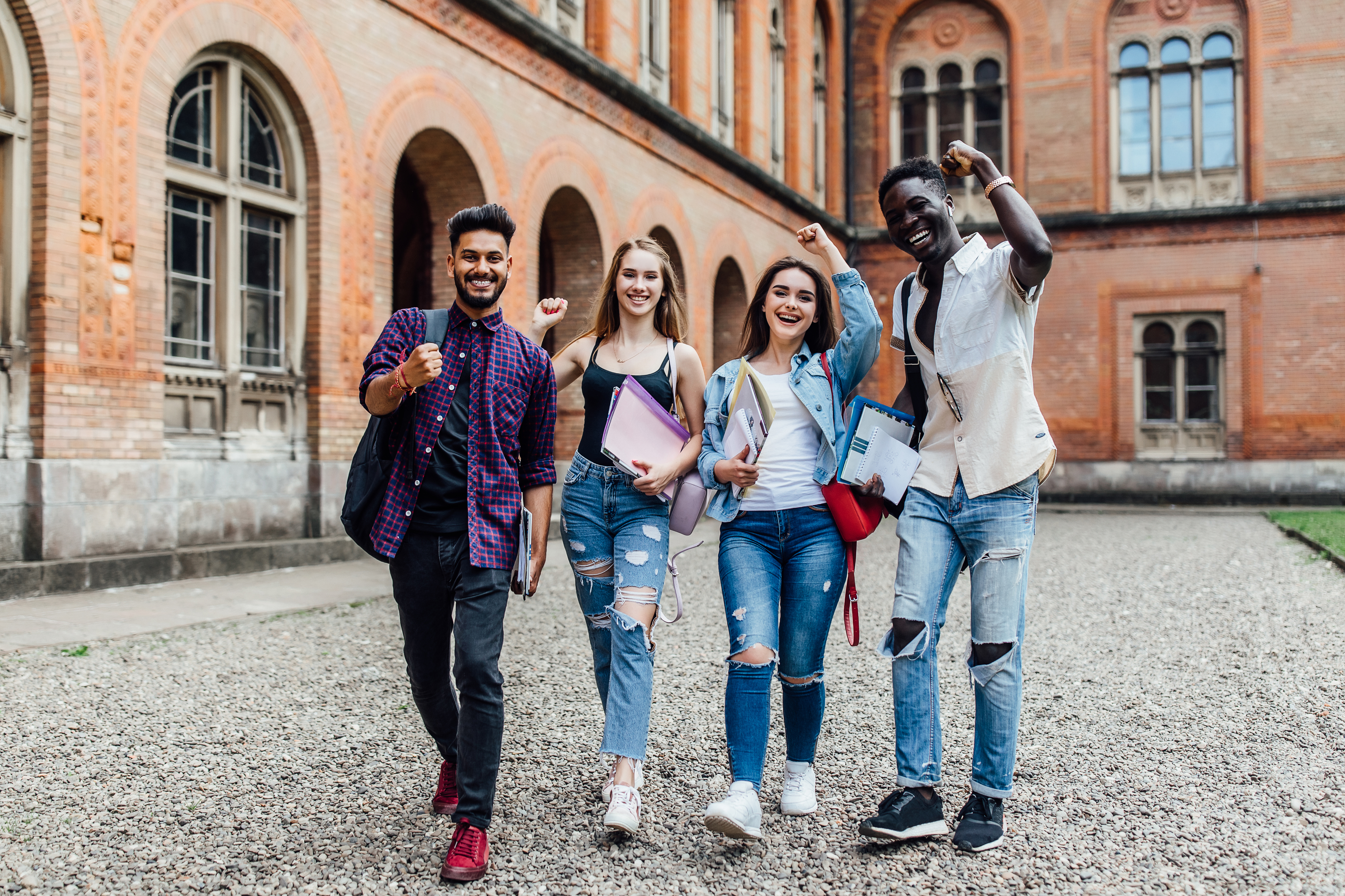 Ed-vance team guiding students